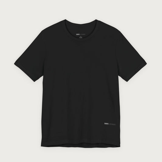 seen+unseen brand T-Shirt — bottom logo Tee